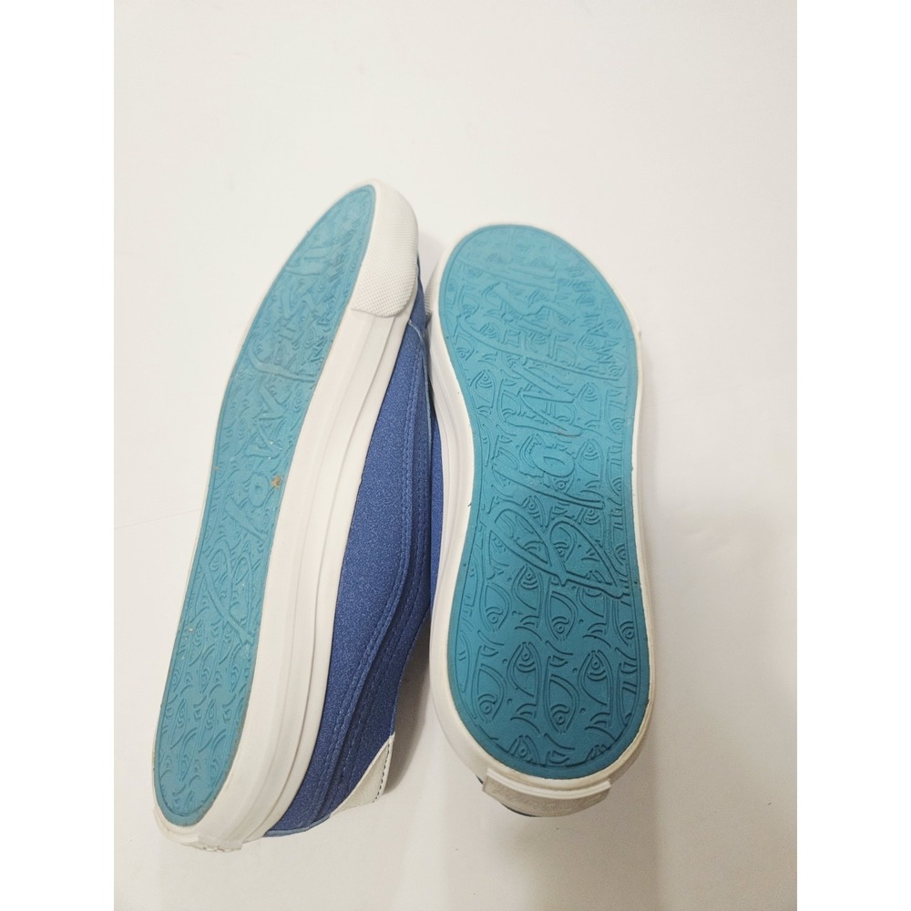 Blowfish Malibu Blue And White Sneakers Women's Size 10M Casual - Picture 9 of 9